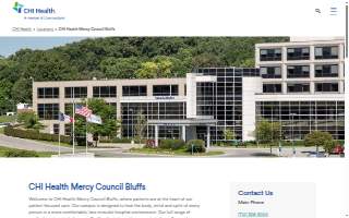 CHI Health Mercy Council Bluffs website