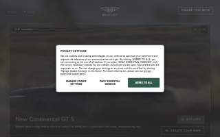 Bentley Companies website