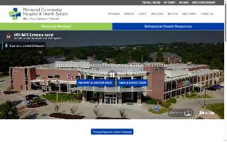 Memorial Community Hospital & Health System website