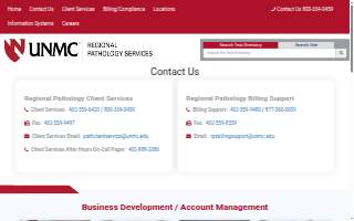 Regional Pathology Services website