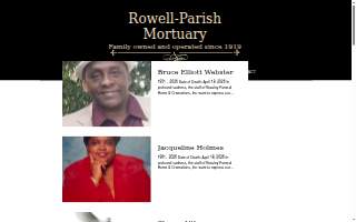Rowell Insurance Agency website