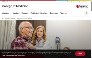 UNMC Family Medicine Clinic website