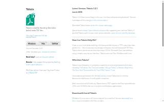 Tabula Rasa Salon website