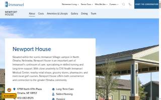 Immanuel: Newport House website