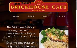 Brickhouse Gourmet Coffee & Tea Co. website