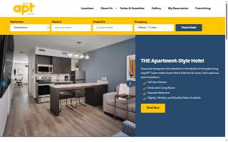 stayAPT Suites Suffolk-Chesapeake website