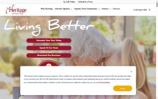 The Heritage at Fox Run website