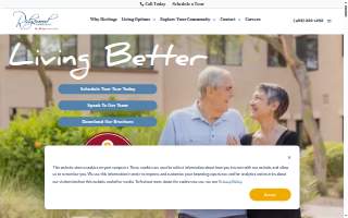 Ridgewood Senior Living website