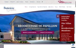 Brookestone of Papillion website
