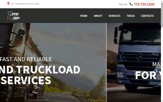 Jackson's Trucking Co website