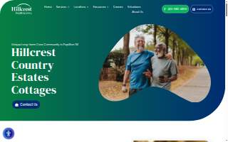 Hillcrest Country Estates Cottages website