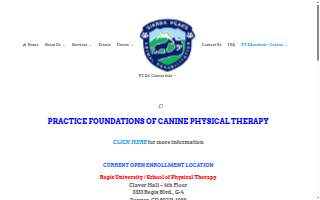 Sierra Peaks Animal Rehab website