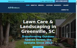 ALL Outdoors website