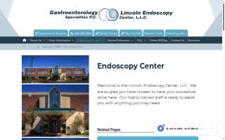 Lincoln Endoscopy Center LLC website