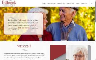 Fallbrook Assisted Living and Memory Care website
