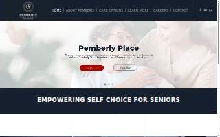 Pemberly Place website