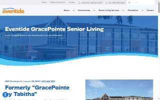 GracePointe Assisted Living & Memory Care Suites website