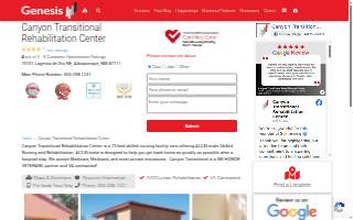 Canyon Transitional Rehabilitation Center website