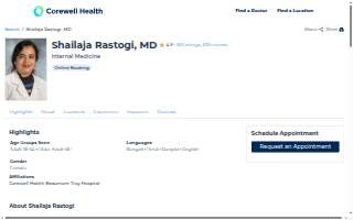 Internal Medicine Residency Program of St Vincent Charity Medical Center website