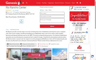 Rio Rancho Center website