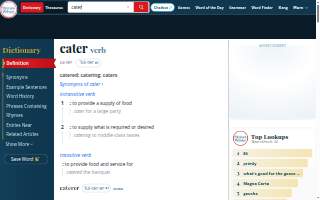 Catered by Chaneice website