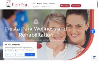 Fiesta Park Wellness and Rehabilitation website