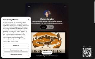 Desert Hills Assisted Living Facility website