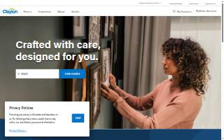 Clayton Dental Group website