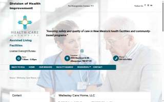 Wellesley Care Home website