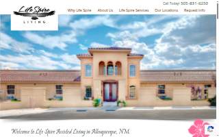 Life Spire Assisted Living website