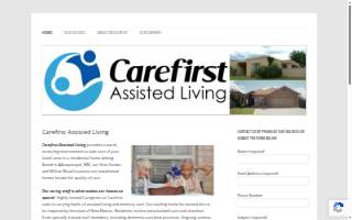 Carefirst Assisted Living website