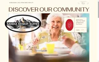 Sandia Senior Suites, LLC website