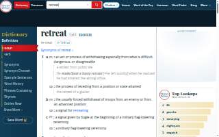 Retreat Beauty Bar website