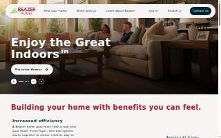 Beazer Homes Crossroads at Southport website