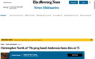 Ambrosia Catering website