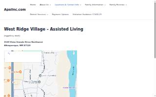 West Ridge Village website