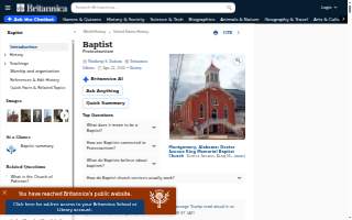 Baptist Health Therapy Center website