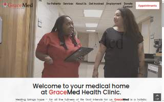 GraceMed Evergreen Family Clinic website