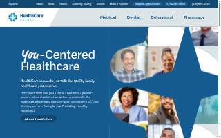 HealthCore Clinic website