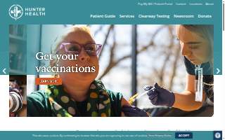 Hunter Health HumanKind Ministries Clinic website