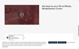 Wesley Rehabilitation Center website