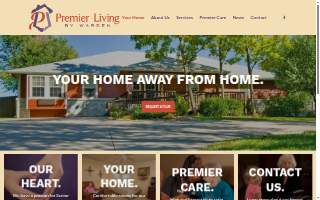 Premier Living by Warden, LLC website