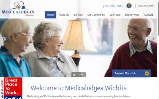 Medicalodges of Wichita website
