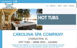 Carolina Spa Company website