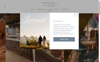 Spaces in the City website