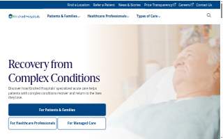 Kindred Health & Rehab website