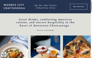 Wooden City website