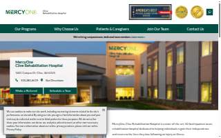 MercyOne Clive Rehabilitation Hospital website