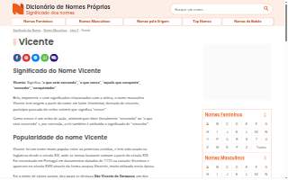 Vicente Gardening Service website