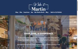 Martin's Landscaping website
